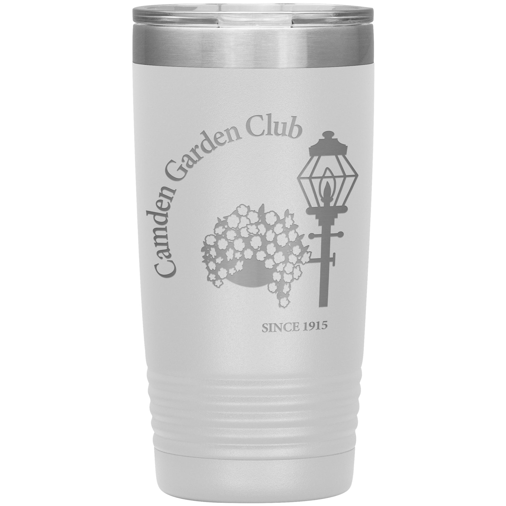 Camden Garden Club Tumblers Tumblers teelaunch White 