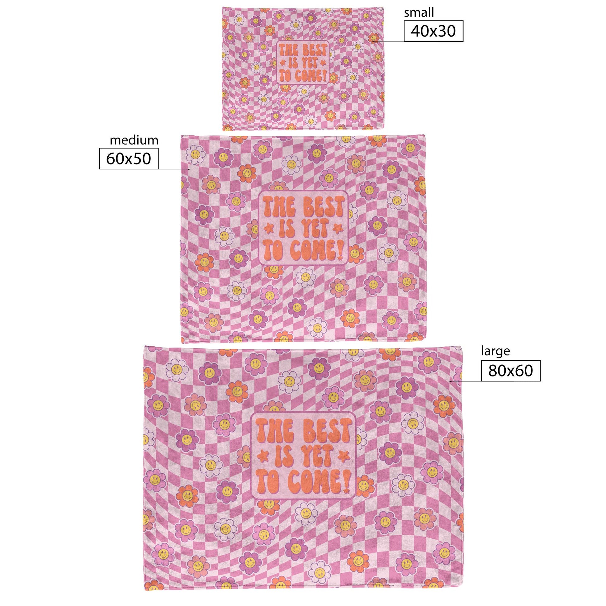 Preppy Aesthetic Blanket, Dorm Room Decor, Inspirational Quotes Blankets teelaunch 