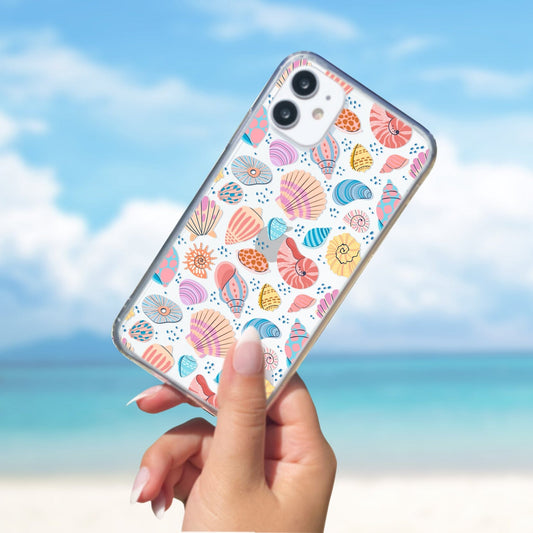 MagSafe Pastel Seashells Phone Case Phone Case Printify 