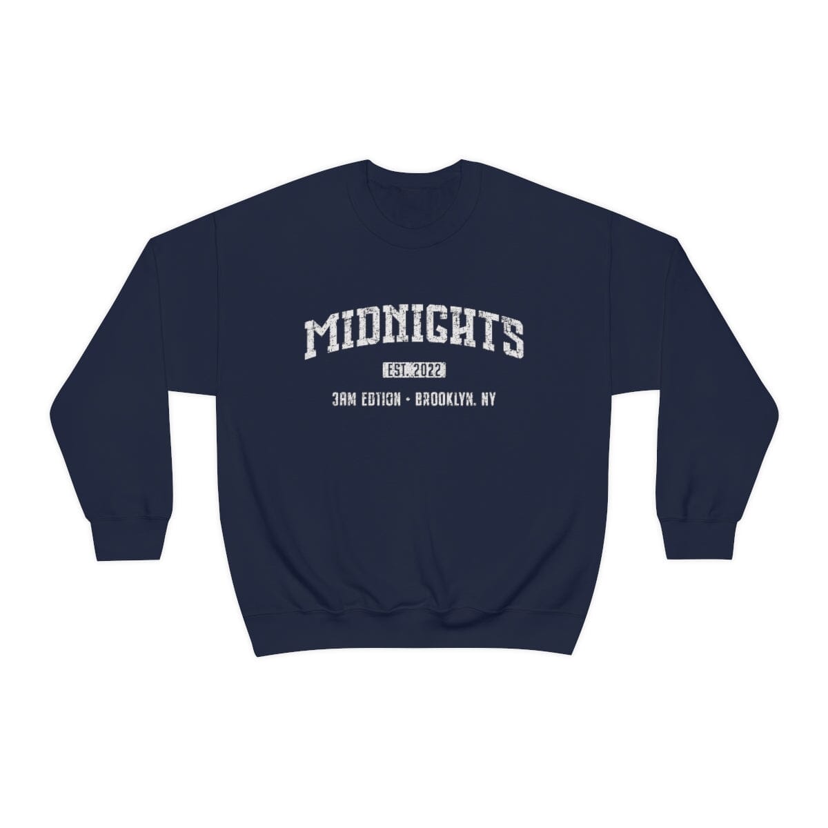 Midnights • Greens & Blues Sweatshirt Printify S Navy 
