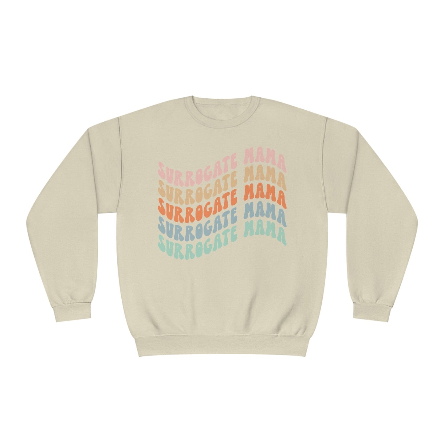 Surrogate Mama Sweatshirt | Gift for Surrogate Sweatshirt Printify Sandstone 2XL 