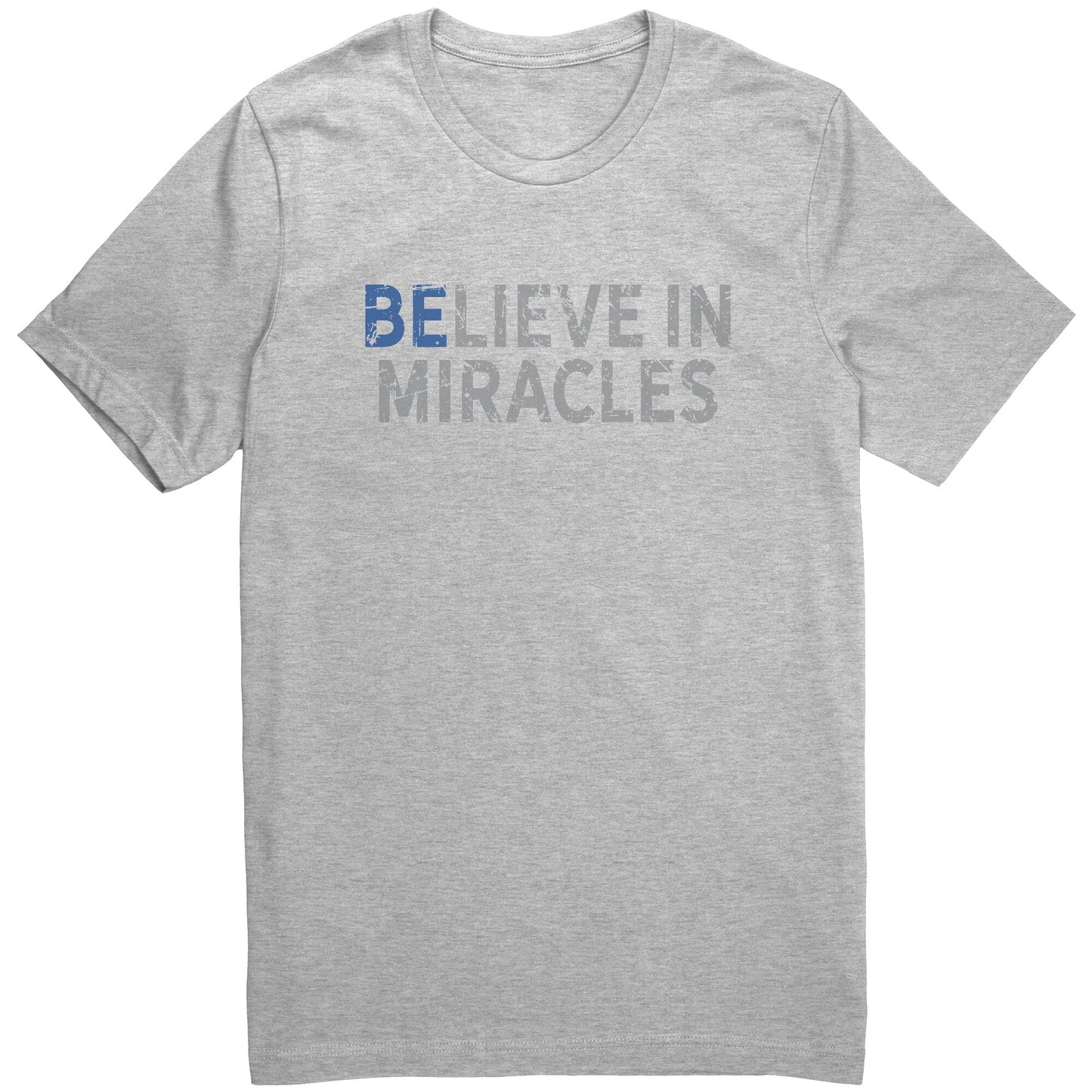 Believe in Miracles • Unisex T-shirt Apparel teelaunch Athletic Heather XS 