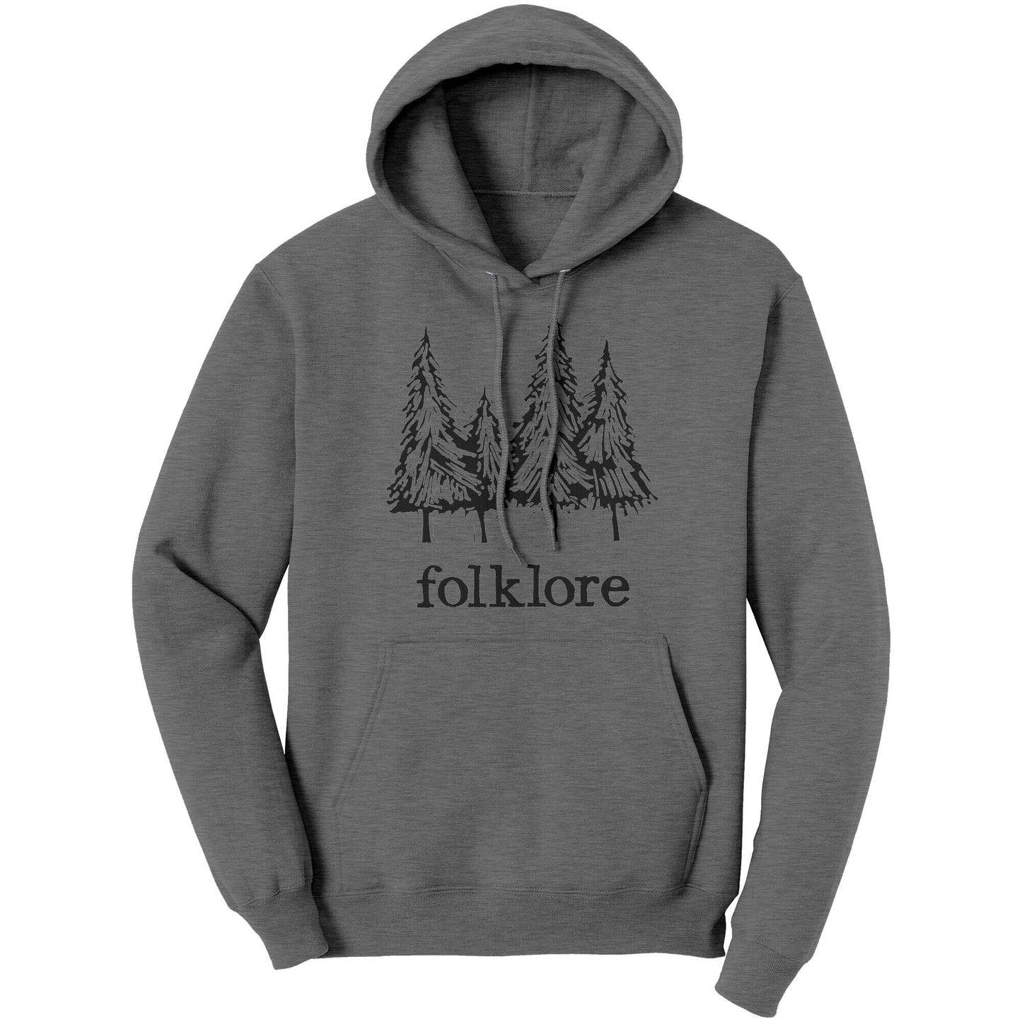 Folklore Trees Apparel teelaunch Graphite Heather L 