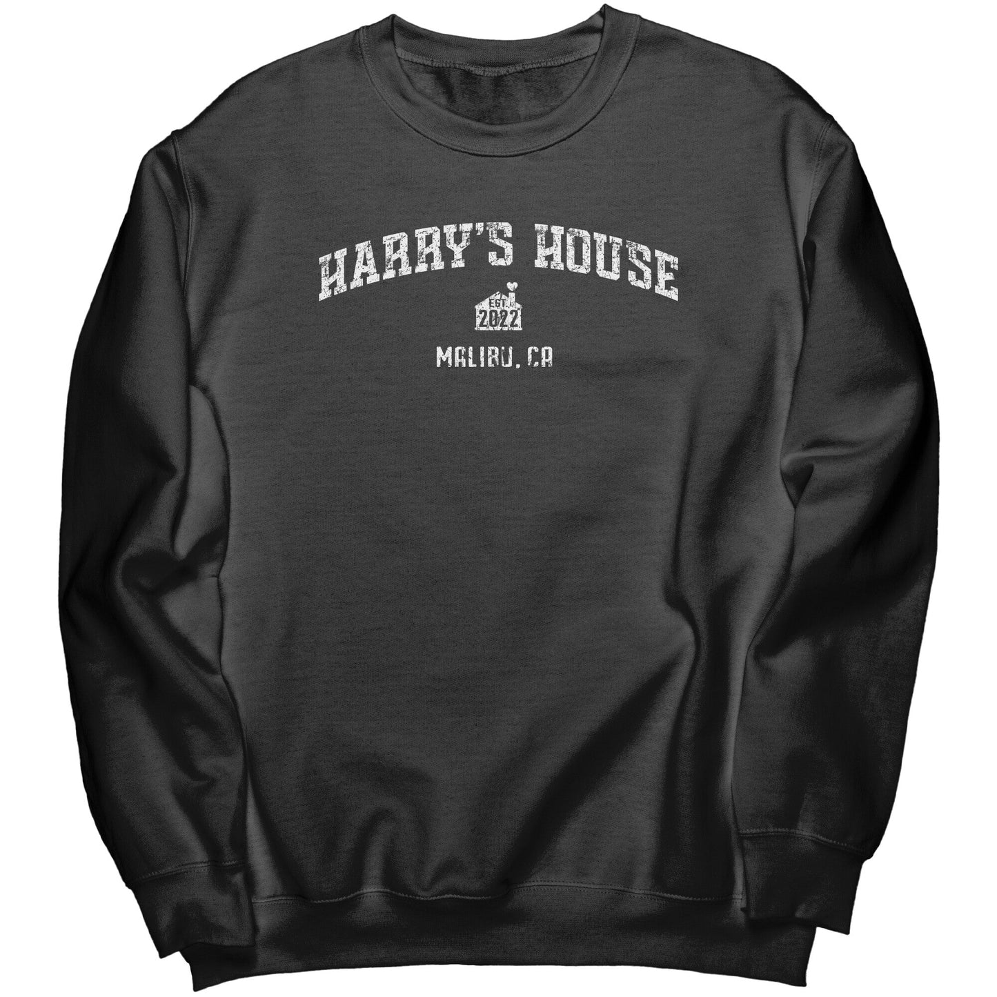 Harry's House Crewneck Sweatshirt Apparel teelaunch Black S 