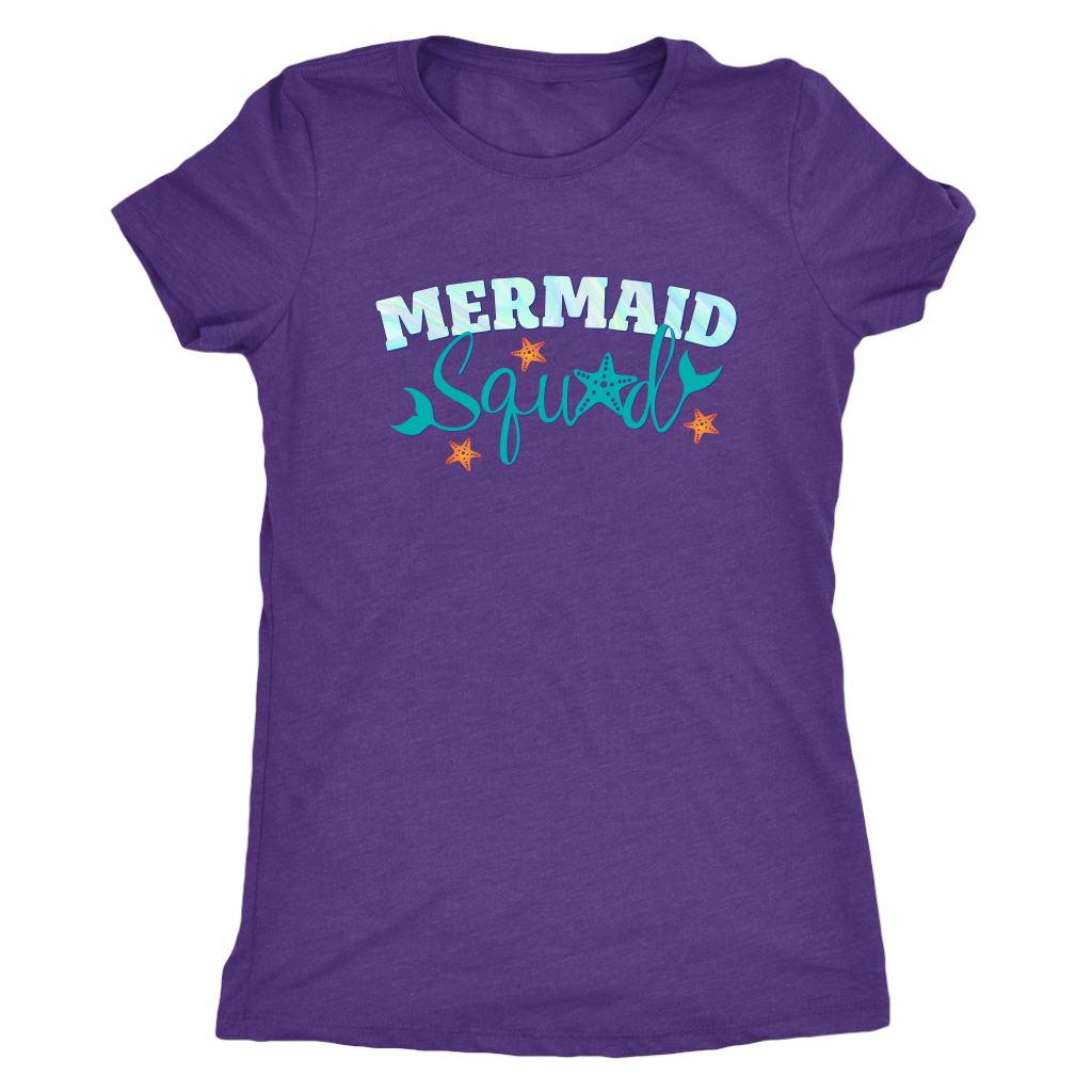 Mermaid Squad  Women's Tees