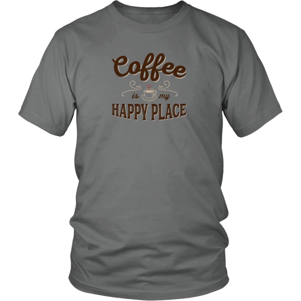 Coffee Is My Happy Place Women's Tees