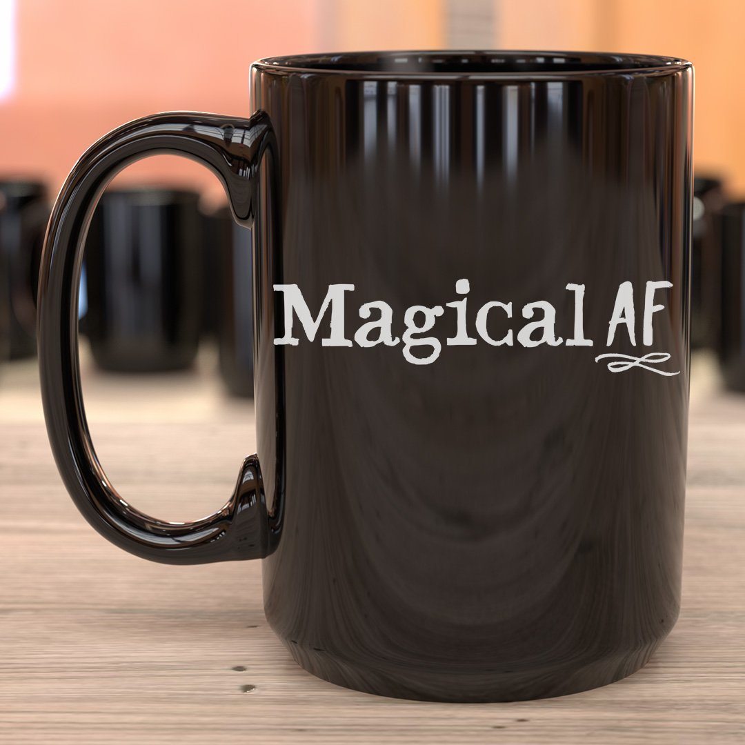 Bootiful • 15oz. Halloween Mug Drinkware CustomCat Magical AF 