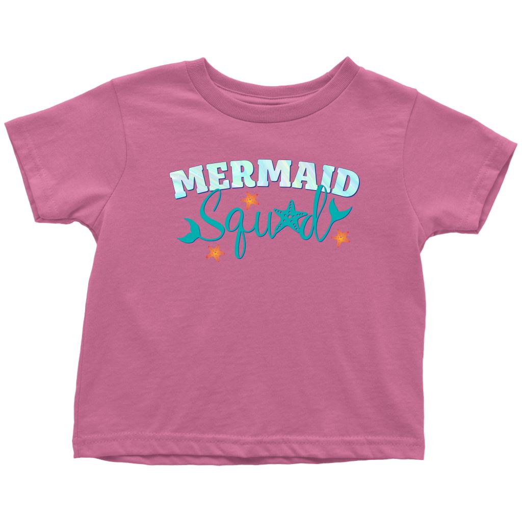 Mermaid Squad Baby & Kids Tees