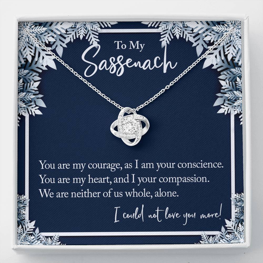 To My Sassenach • Outlander Jewelry Love Knot Necklace Jewelry ShineOn Fulfillment 