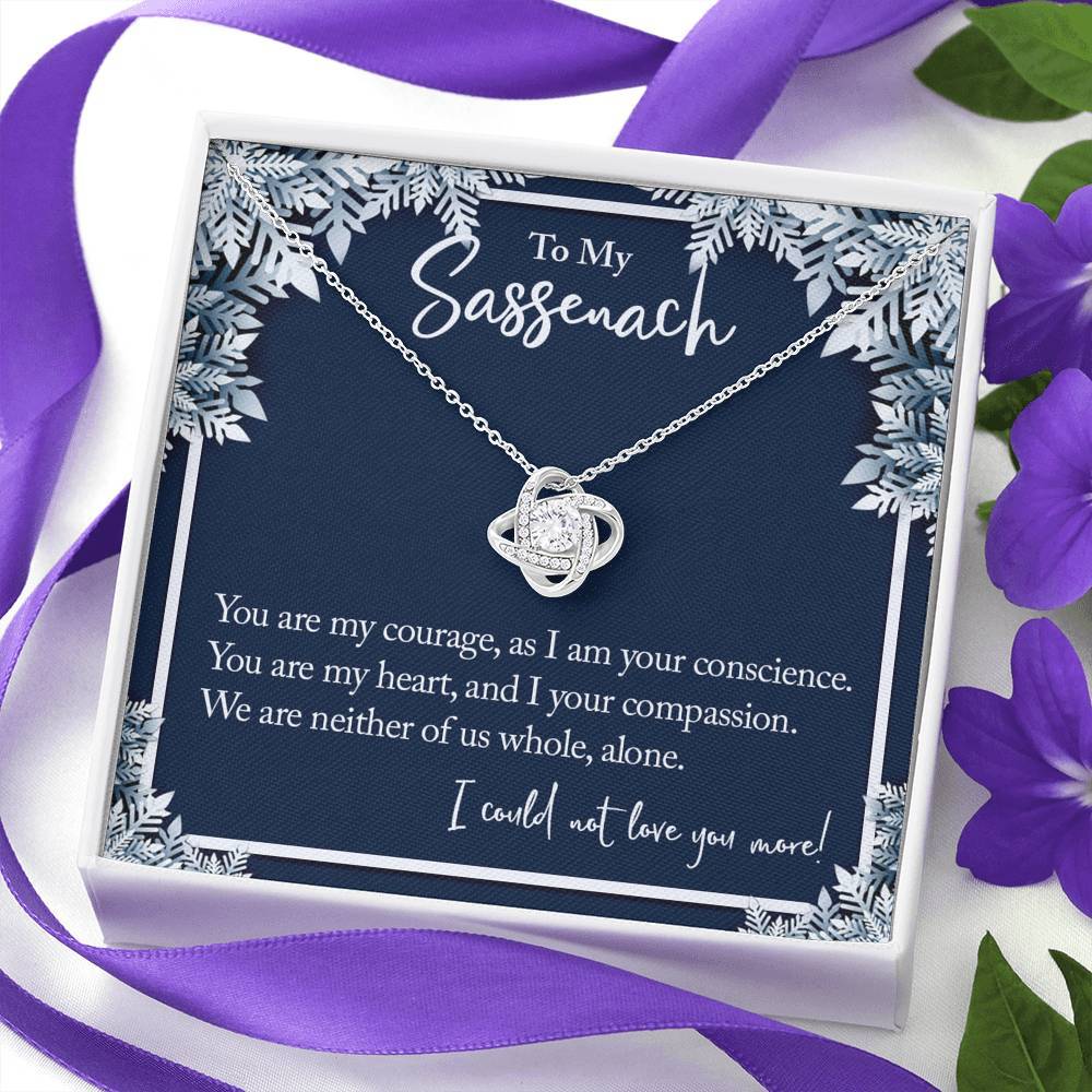 To My Sassenach • Outlander Jewelry Love Knot Necklace Jewelry ShineOn Fulfillment 