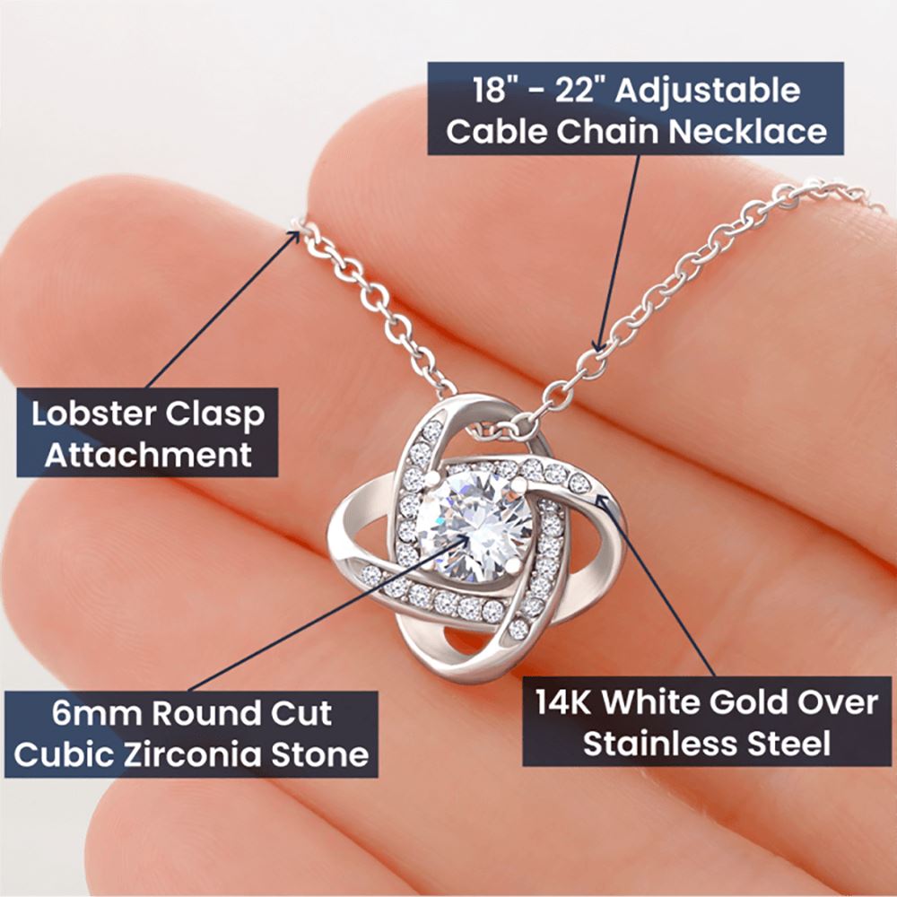 Shiniest Lures • Love Knot Pendant Jewelry ShineOn Fulfillment 