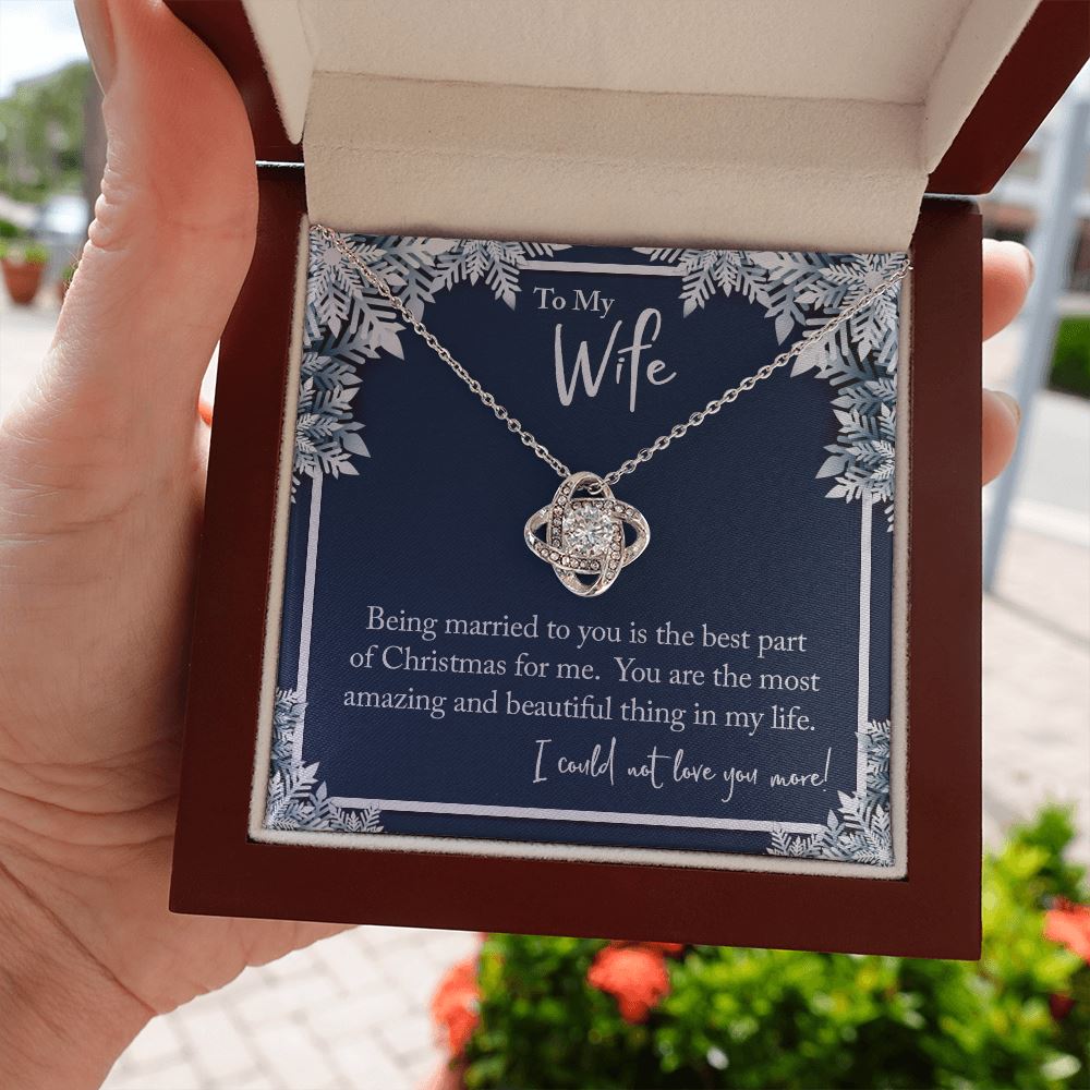 To My Wife | Lucky In Love Necklace – Joyful Gift Place