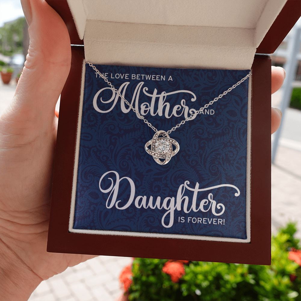Mother Daughter Love • Love Knot Pendant Jewelry ShineOn Fulfillment 