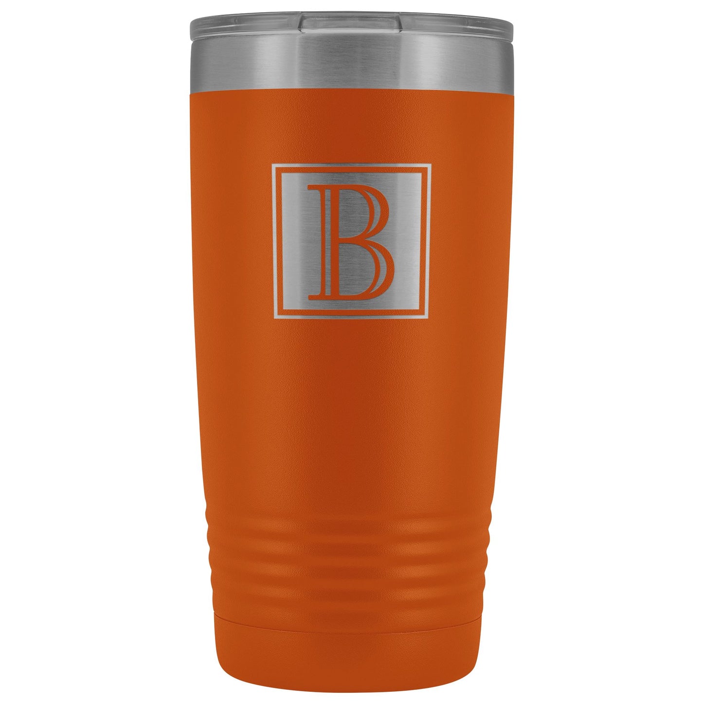 Laser Etched Stainless Steel Insulated Travel Tumbler Executive Monogram