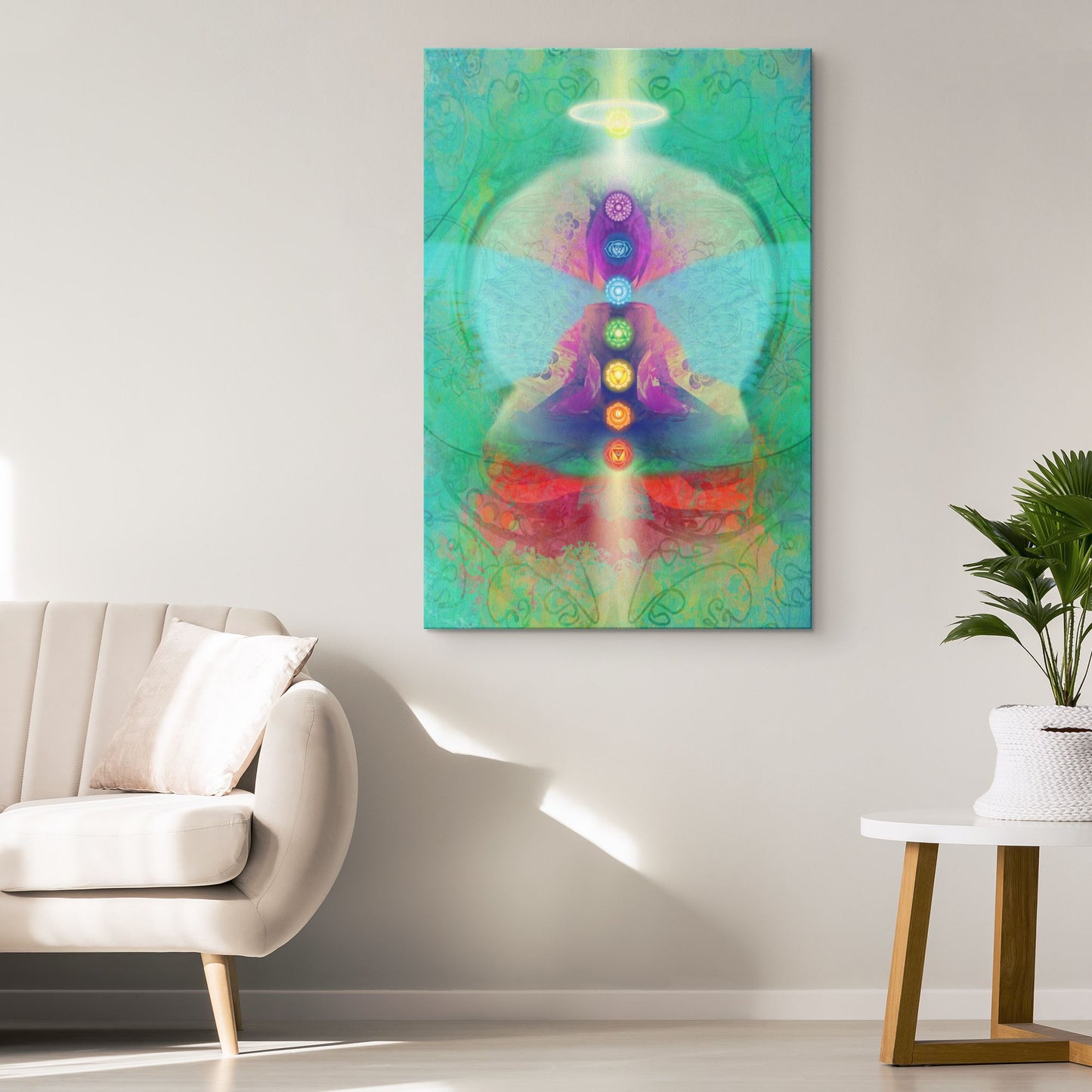 Divine Love & Light Canvas Wall Art