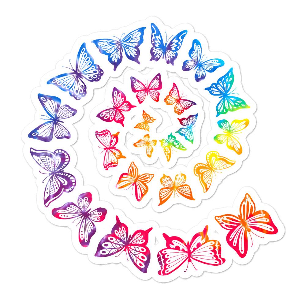 aesthetic stickers hydro flask sticker butterflies stickers