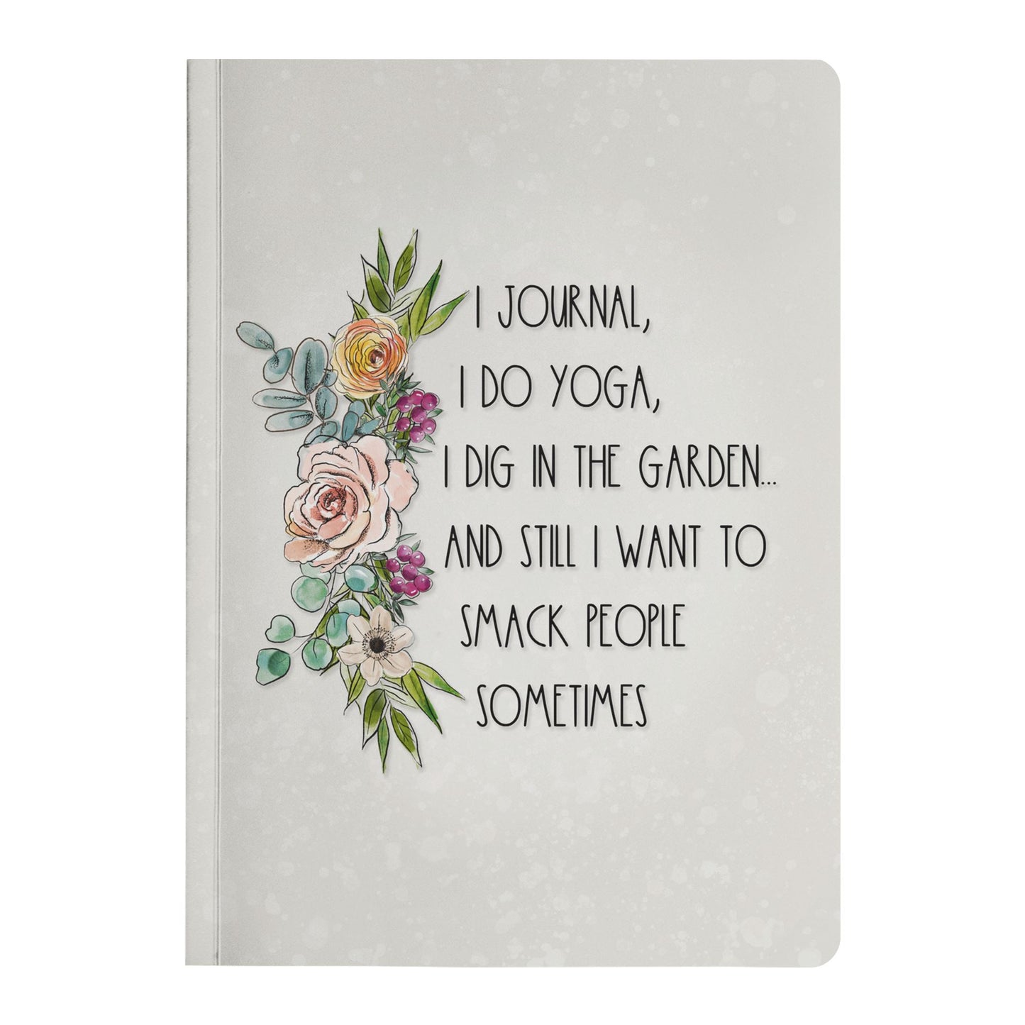 I Dig In The Garden Lined Writing Journal Journals teelaunch Small (5.75 x 8) 