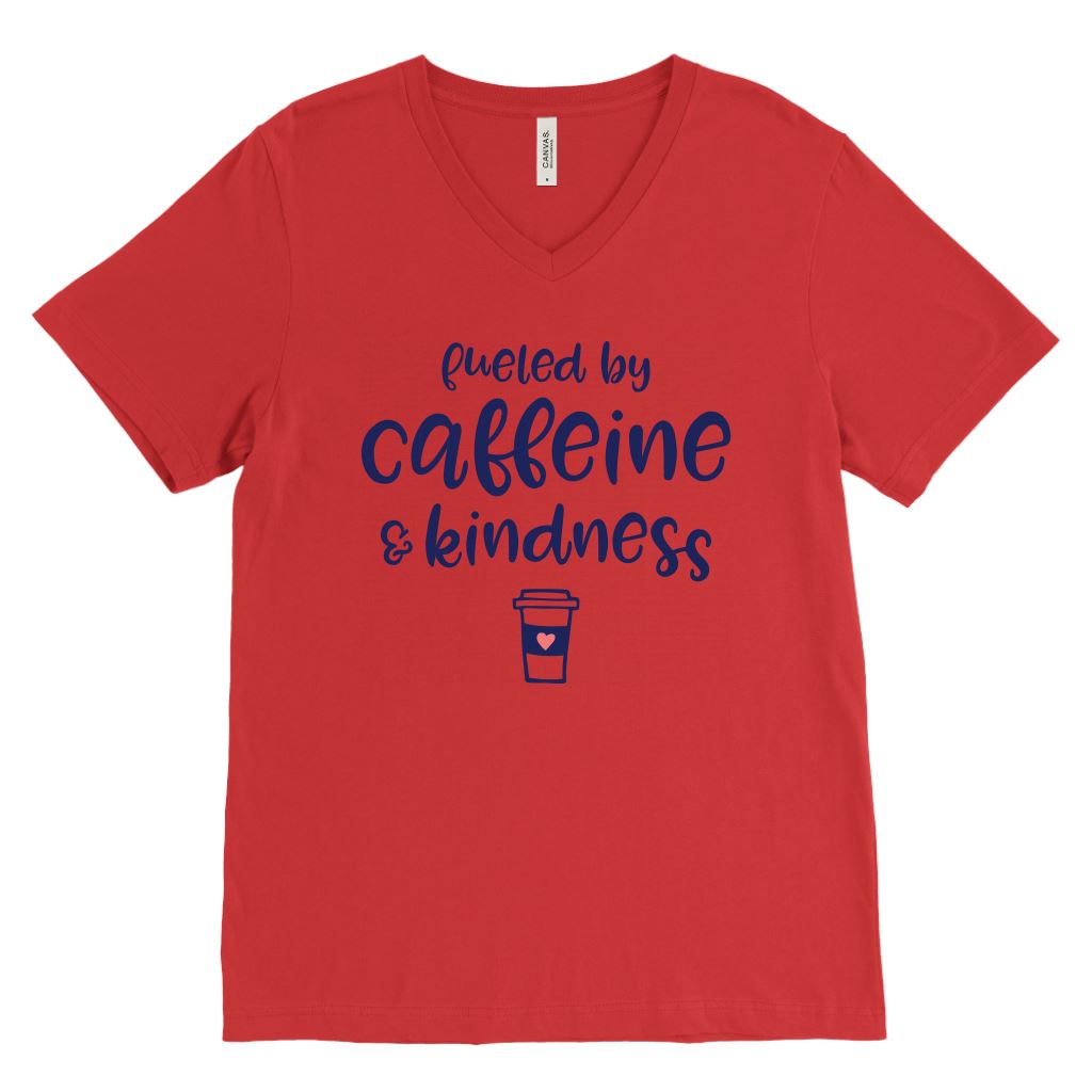 Fueled by Caffeine and Kindness Unisex Tees & Tanks