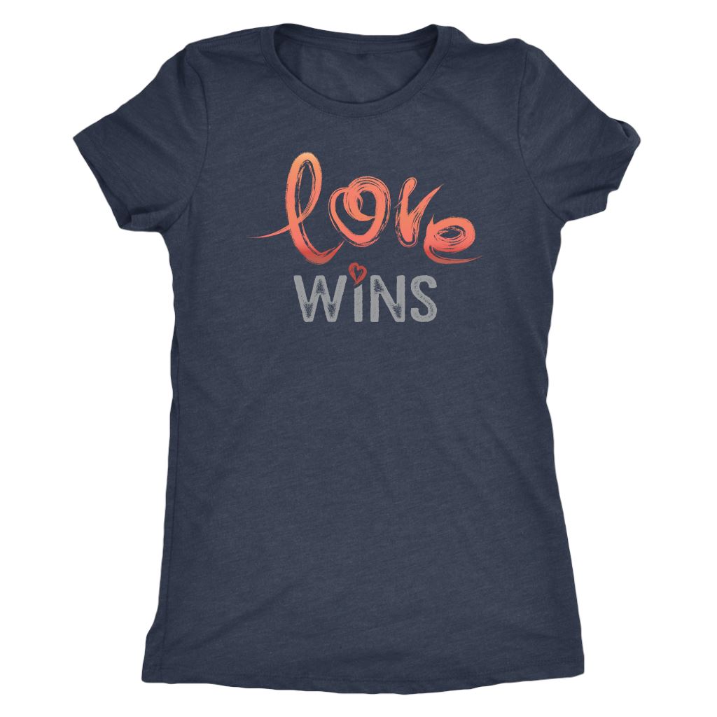Love Wins Women's Tees & Tank Tops