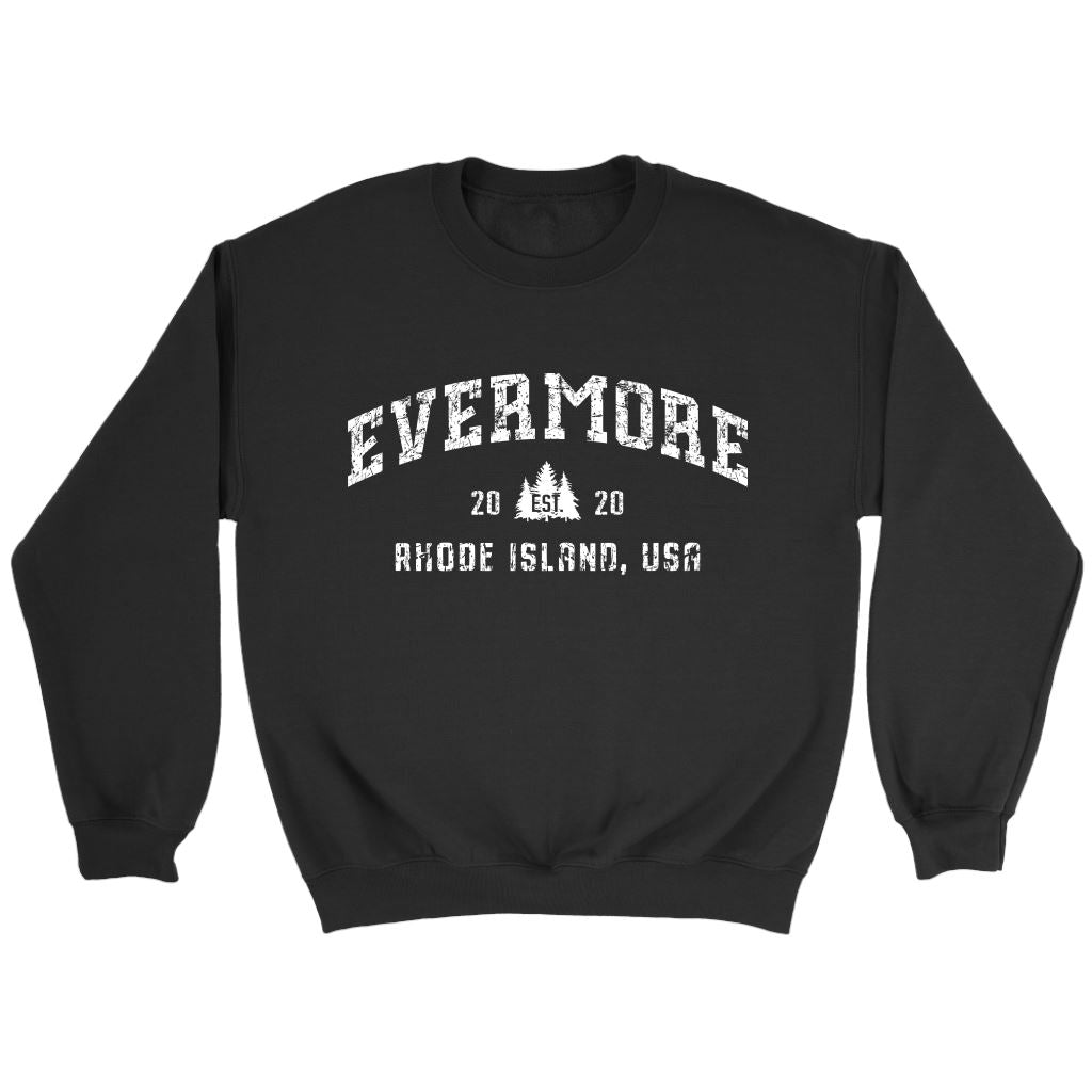 evermore crewneck T-shirt teelaunch Crewneck Sweatshirt Black S