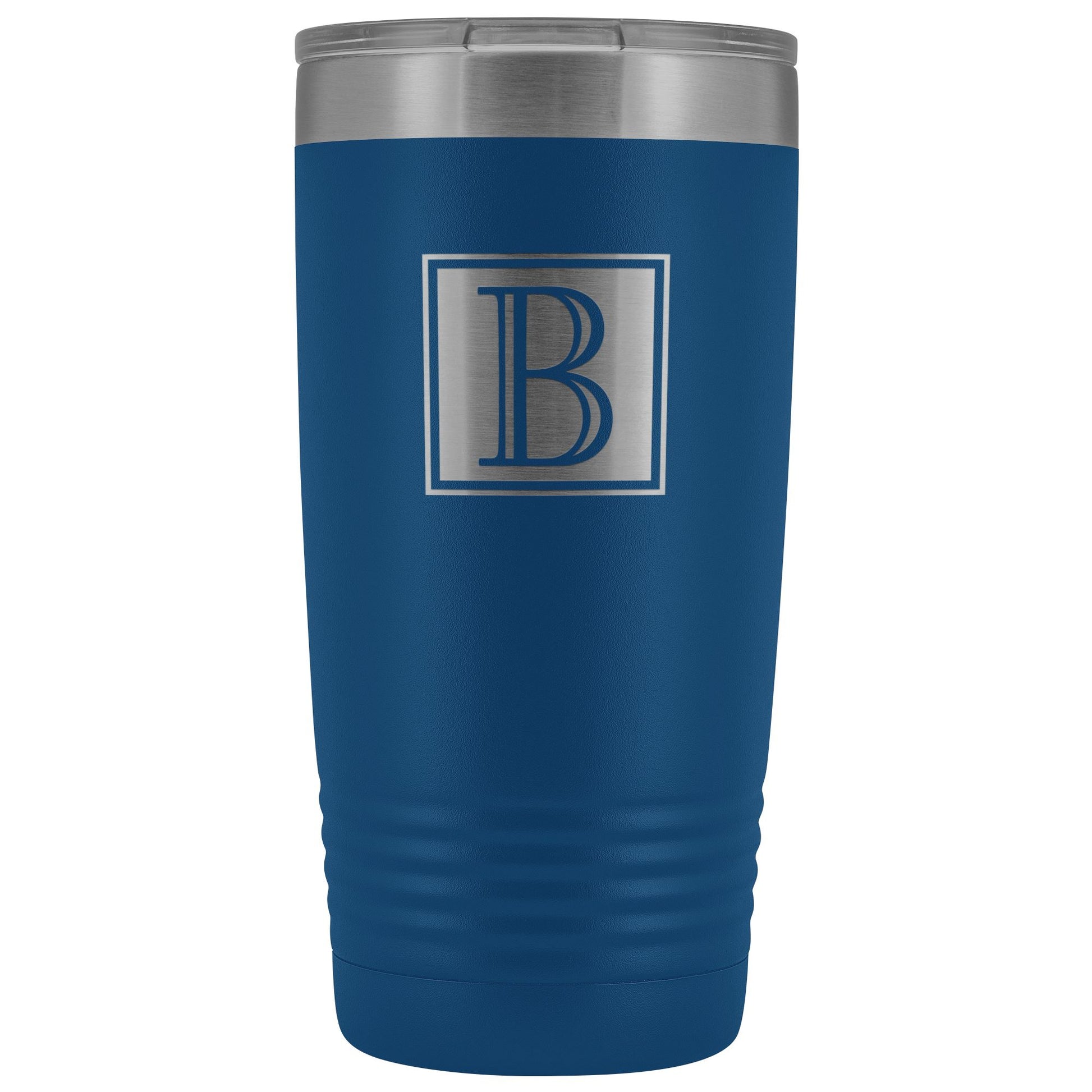 Laser Etched Stainless Steel Insulated Travel Tumbler Executive Monogram